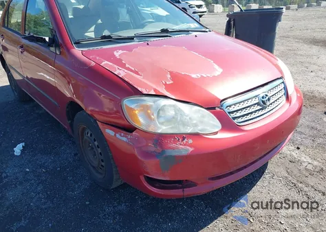 2007 Toyota Corolla Ce from USA, damaged, VIN 2T1BR32E77C833643